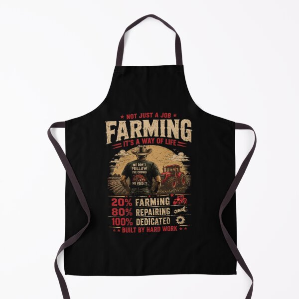 Item preview, 20 Farming 80 Repairing Funny Farmer Tractor Farm Life designed and sold by Souck12.