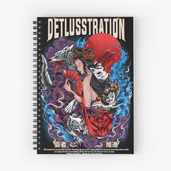 Item preview, Geisha x Wolf designed and sold by MythosBotany.
