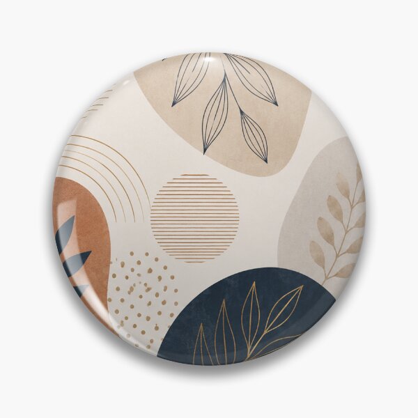 Item preview, Abstract Botanical Shapes – Minimalist Nature Art designed and sold by Punch-E415.