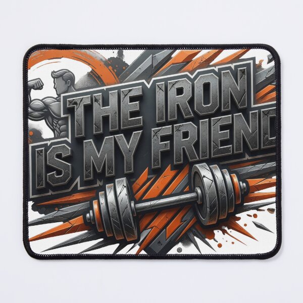 Item preview, Clean THE IRON IS MY FRIEND Wearable Art designed and sold by dazzlemakers.