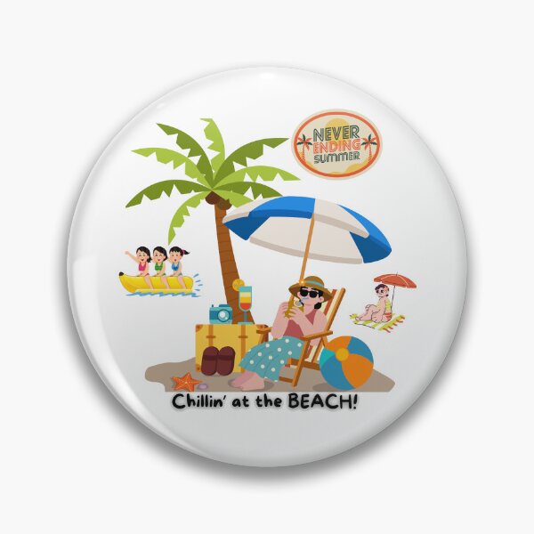 Item preview, Chillin' at the Beach – Never Ending Summer designed and sold by Matheist.