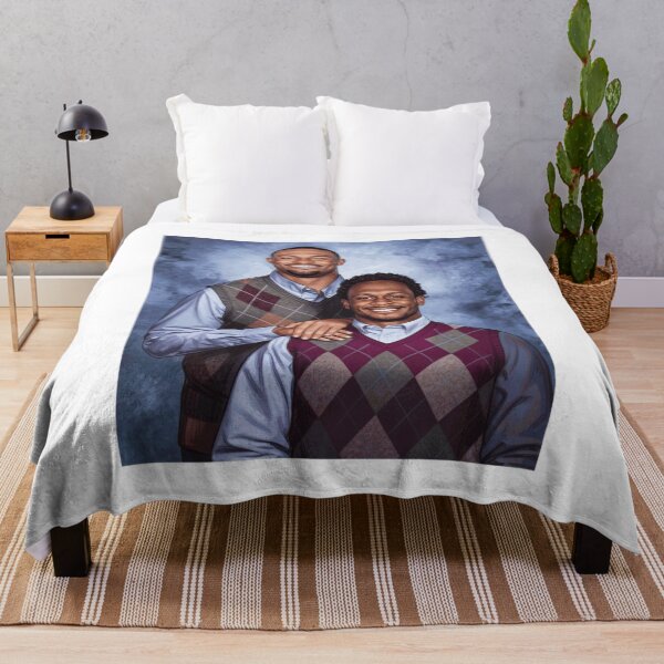 Item preview, Retro Basketball Duo Argyle Sweater Portrait designed and sold by llaRudicil8.