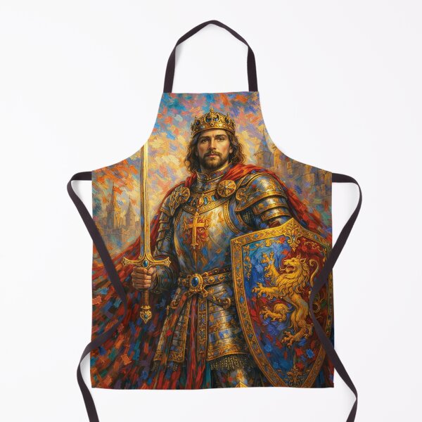 Item preview, Knight of the Kingdom – Medieval Painting designed and sold by GalleryKauffeld.