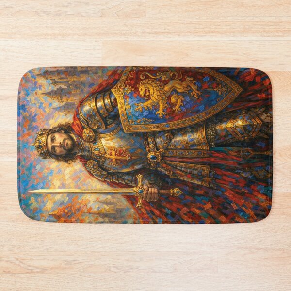 Item preview, Knight of the Kingdom – Medieval Painting designed and sold by GalleryKauffeld.