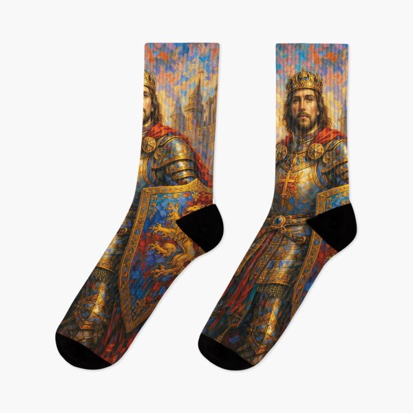 Item preview, Knight of the Kingdom – Medieval Painting designed and sold by GalleryKauffeld.