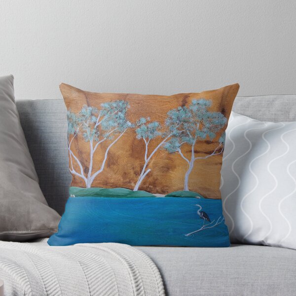 Item preview, Ormiston Gorge with Heron designed and sold by VictoriaAugust.