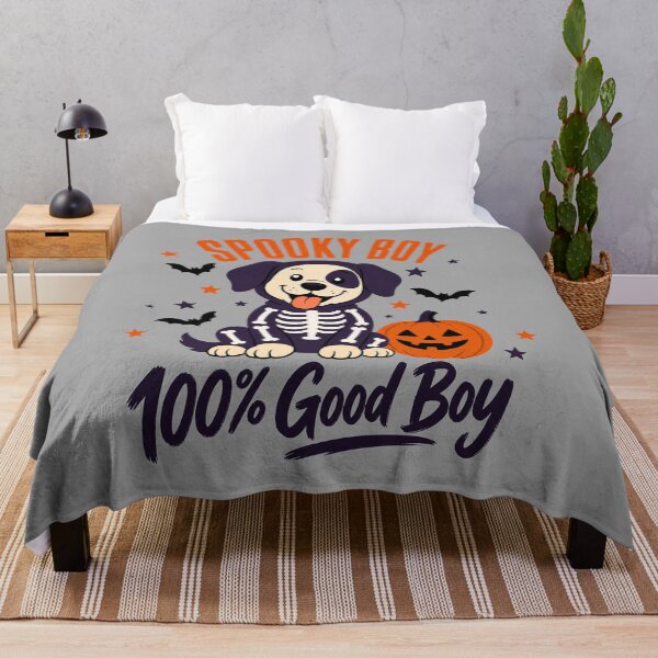 Item preview, Spooky Boy Skeleton Dog Shirt | Halloween Pet Design designed and sold by MOCH- ART.