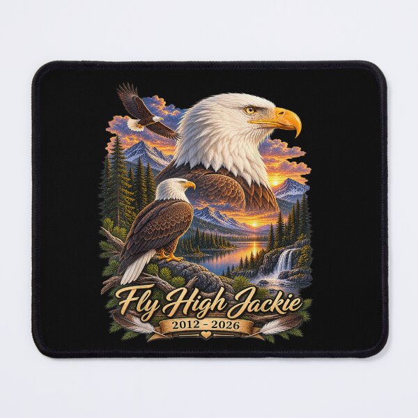 Item preview, Fly High Jackie, Jackie and Shadow Bald Eagle designed and sold by BancaJone.