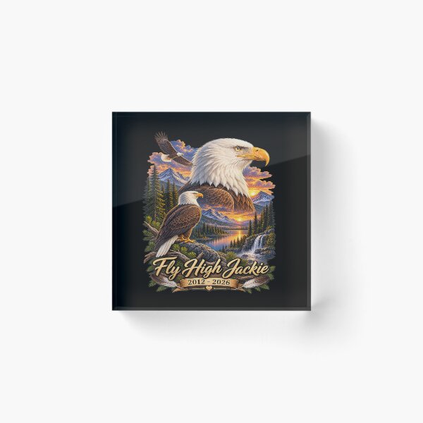 Item preview, Fly High Jackie, Jackie and Shadow Bald Eagle designed and sold by BancaJone.