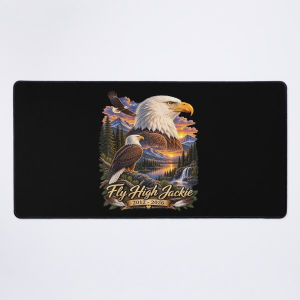 Item preview, Fly High Jackie, Jackie and Shadow Bald Eagle designed and sold by BancaJone.