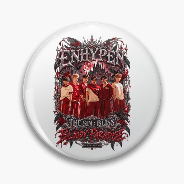 Item preview, ENHYPEN Bloody Paradise Official MV Group Art designed and sold by Valeree Store.
