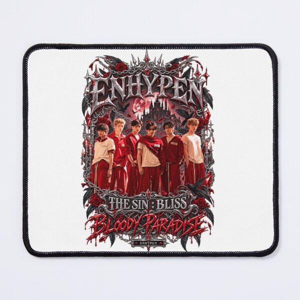 Item preview, ENHYPEN Bloody Paradise Official MV Group Art designed and sold by Valeree Store.