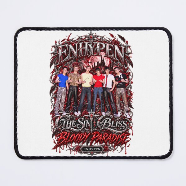 Item preview, ENHYPEN Bloody Paradise Courtyard Scene Group Lineup designed and sold by Valeree Store.