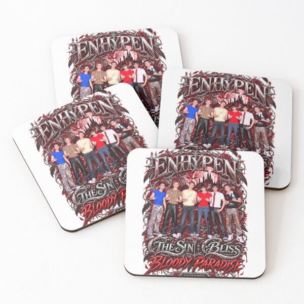 Item preview, ENHYPEN Bloody Paradise Courtyard Scene Group Lineup designed and sold by Valeree Store.