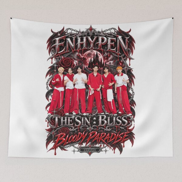 Item preview, ENHYPEN Bloody Paradise Album MV Group Visual designed and sold by Valeree Store.