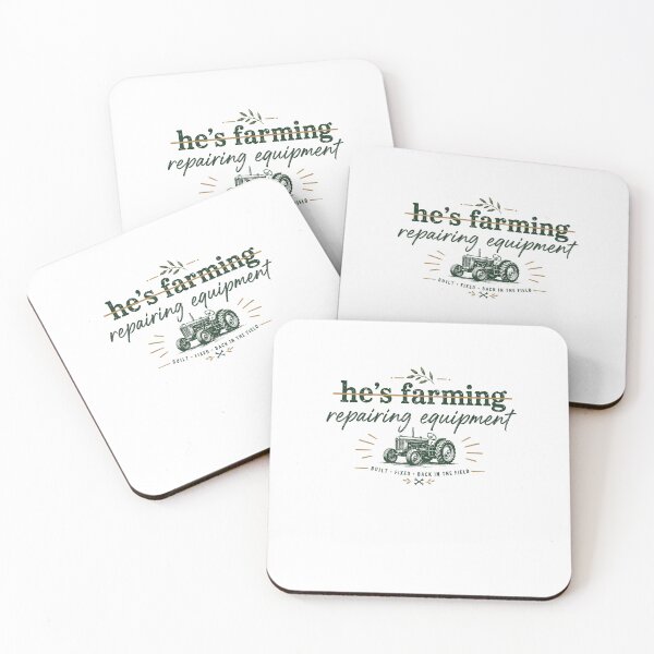 Item preview, He's Farming Repairing Equipment Funny Farmer Mechanic designed and sold by Souck12.