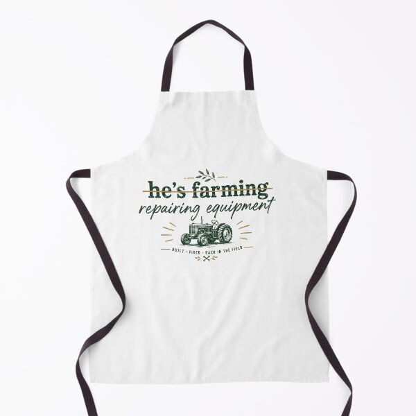 Item preview, He's Farming Repairing Equipment Funny Farmer Mechanic designed and sold by Souck12.