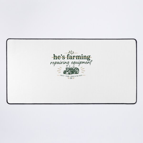 Item preview, He's Farming Repairing Equipment Funny Farmer Mechanic designed and sold by Souck12.