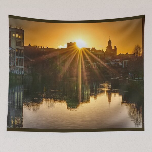 Artikelvorschau, Sonnenaufgang am York River Ouse entworfen und verkauft von Alisonchambers2.