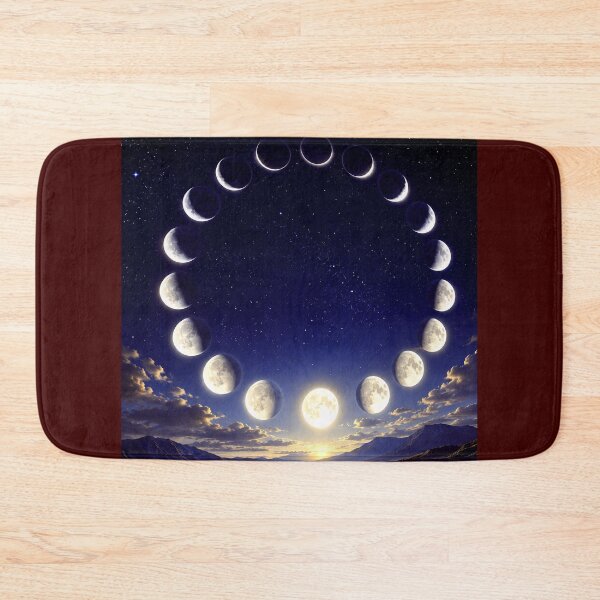 Item preview, Moon Phases  designed and sold by AwesomeDigiShop.