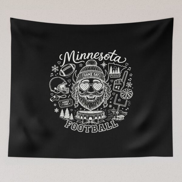 Item preview, Minnesota Football Game Day Fan Vintage designed and sold by SonyaHarr80213.