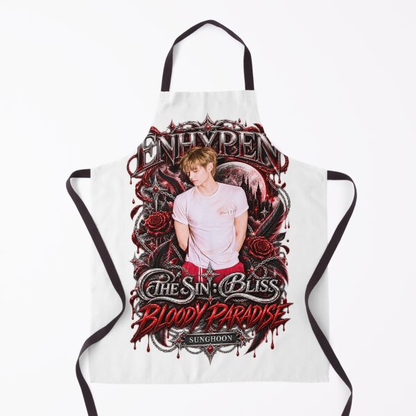 Item preview, Sunghoon Bloody Paradise Retro Background Portrait designed and sold by Valeree Store.