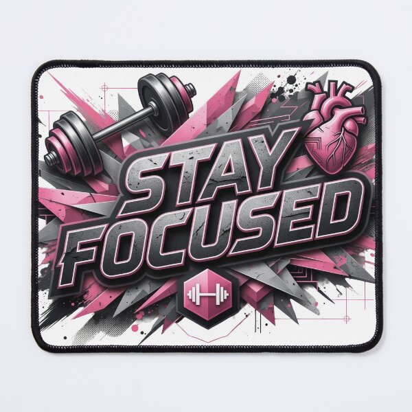 Item preview, Eye-Catching Colorful STAY FOCUSED designed and sold by dazzlemakers.