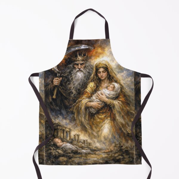 Item preview, Kronos and Rhea – Gods of the Ancient World Painting designed and sold by GalleryKauffeld.