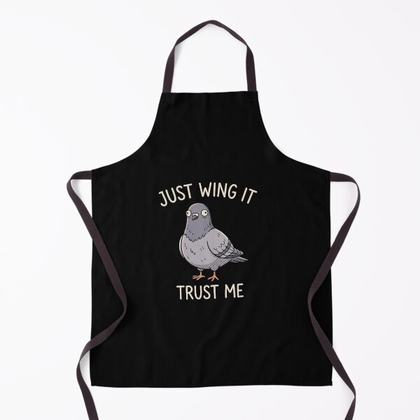 Item preview, Just Wing It Funny Derpy Pigeon Bird Meme designed and sold by AdyKurniawan.