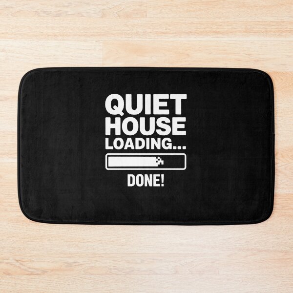 Item preview, Quiet House Loading Social Battery Cozy Introvert Humor designed and sold by Souck12.