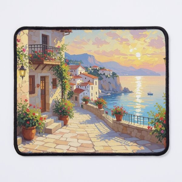 Item preview, Seaside Serenity designed and sold by Undersea Ai Art.