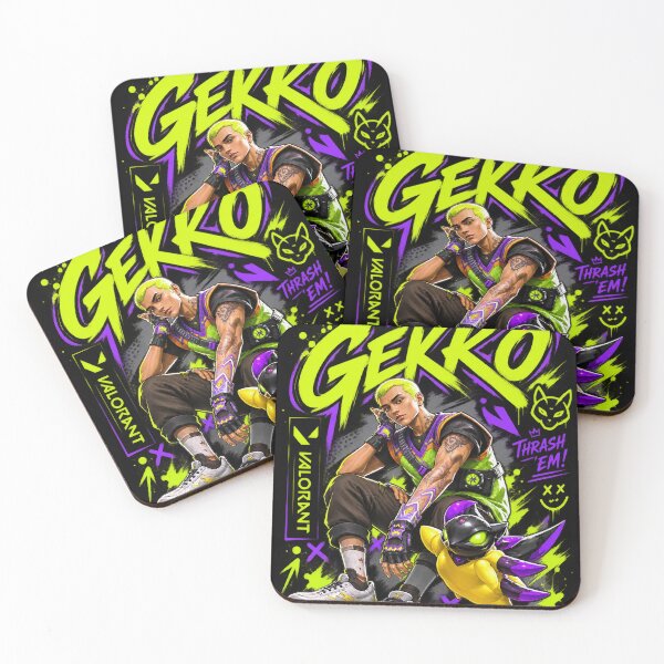 Item preview, Gekko & Wingman Valorant Gaming Street Art designed and sold by NBT-NOVA.