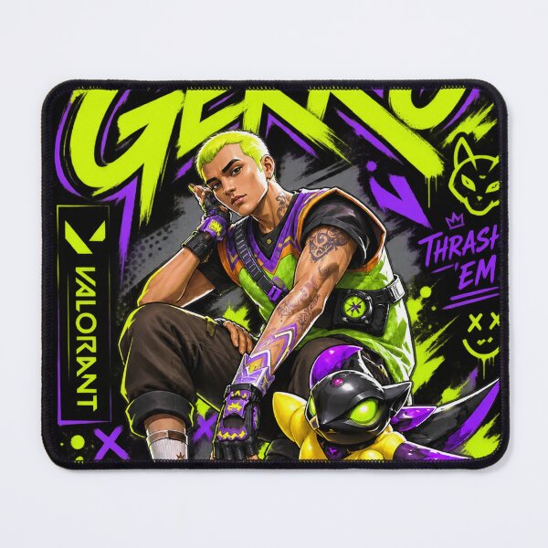 Item preview, Gekko & Wingman Valorant Gaming Street Art designed and sold by NBT-NOVA.