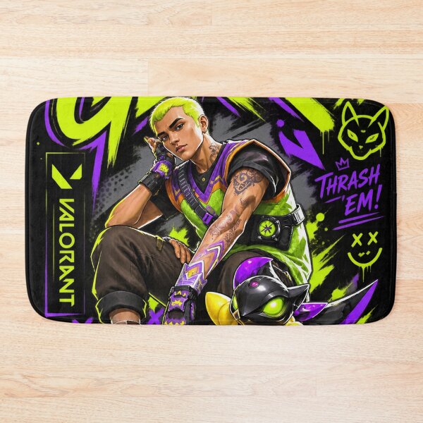Item preview, Gekko & Wingman Valorant Gaming Street Art designed and sold by NBT-NOVA.