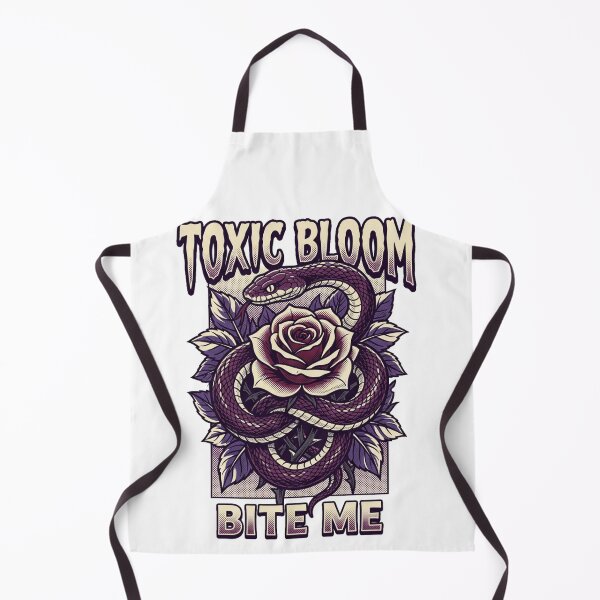 Item preview, Toxic Bloom – Snake and Rose Tattoo Sticker Design designed and sold by @SHINTOSARTSTORE.