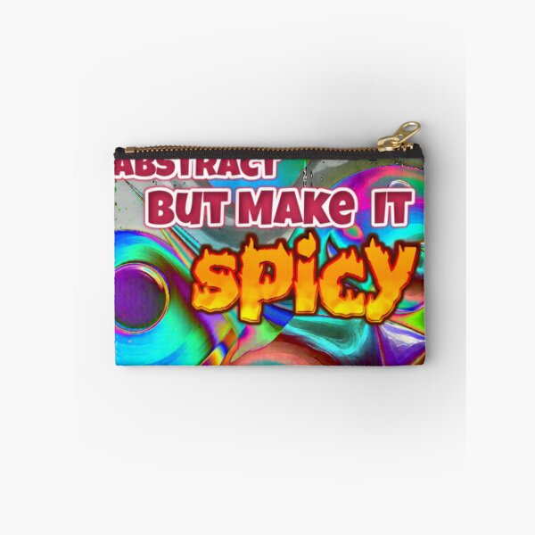 Item preview, abstract but make it spicy 2 colorful funny typographic abstract design designed and sold by SmashingDeals.