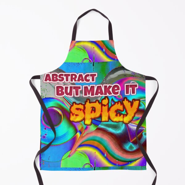 Item preview, abstract but make it spicy 2 colorful funny typographic abstract design designed and sold by SmashingDeals.