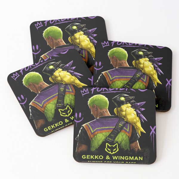 Item preview, Gekko & Wingman Valorant Gaming Street Art designed and sold by NBT-NOVA.