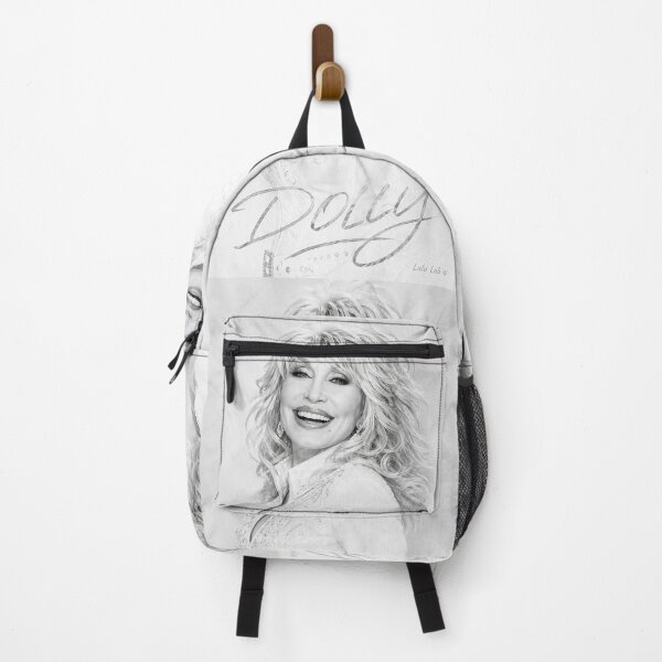 Item preview, Dolly in White – A Joyful Country Icon designed and sold by LuluLeb.