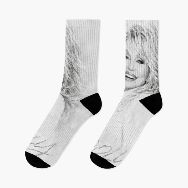 Item preview, Dolly in White – A Joyful Country Icon designed and sold by LuluLeb.