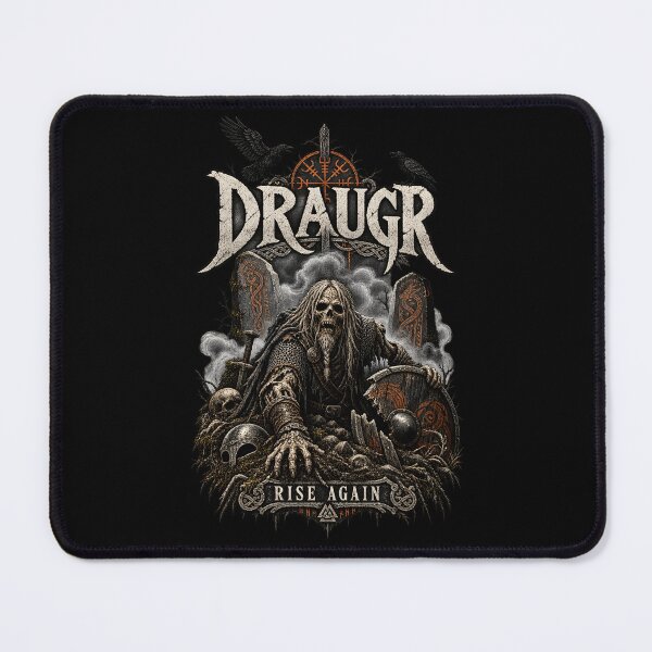 Item preview, DRAUGR — RISE AGAIN — Undead Viking Norse Horror Design designed and sold by R3XFORGE.