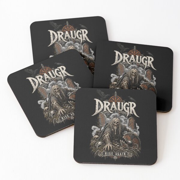 Item preview, DRAUGR — RISE AGAIN — Undead Viking Norse Horror Design designed and sold by R3X .