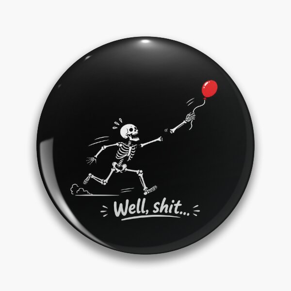 Item preview, Skeleton Lost Balloon designed and sold by Rucrative5698.