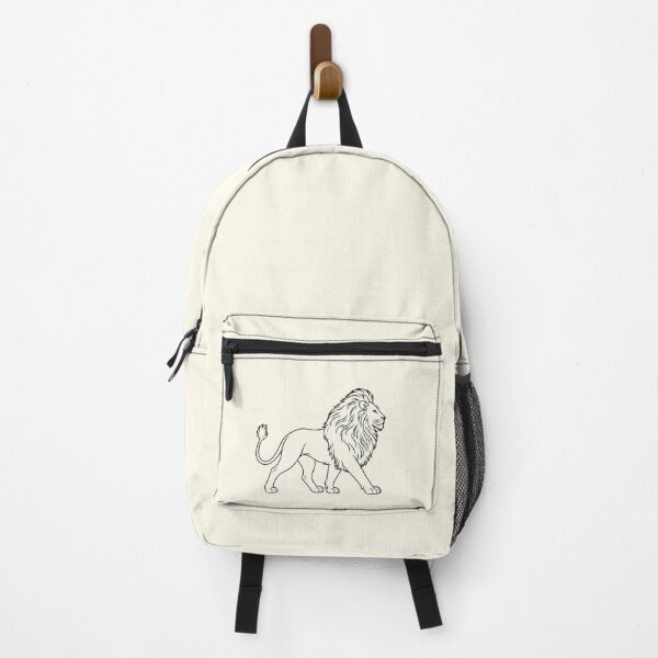 Item preview, Walking Lion Coloring Book Design – Wild Africa Animal Art designed and sold by annenambiro.