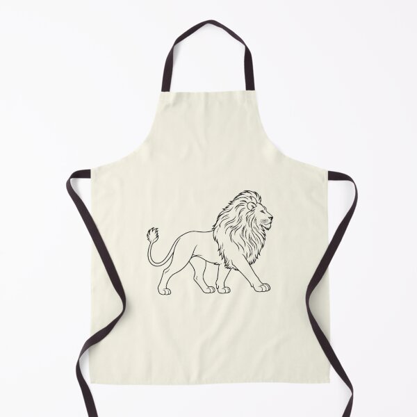Item preview, Walking Lion Coloring Book Design – Wild Africa Animal Art designed and sold by annenambiro.