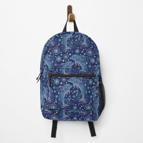Item preview, Dots cute dolphin pattern designed and sold by Alaa-momani.