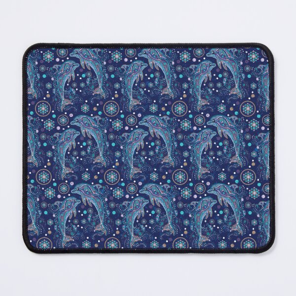 Item preview, Dots cute dolphin pattern designed and sold by Alaa-momani.