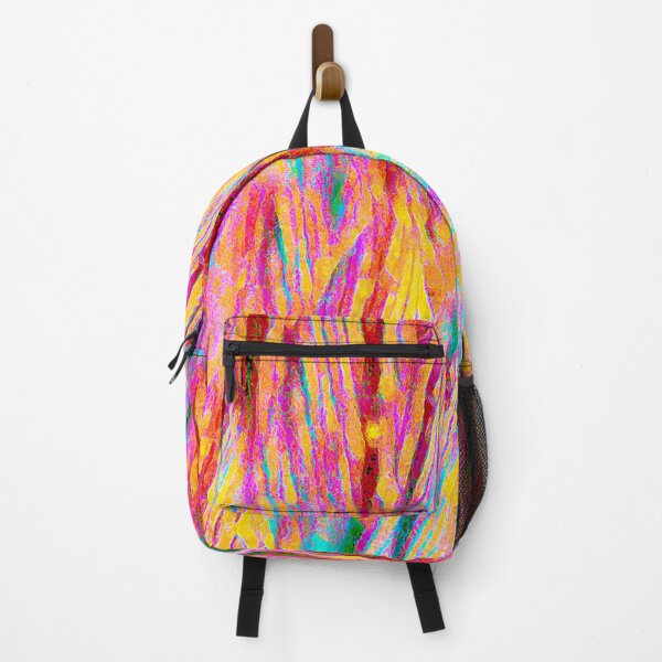 Item preview, Fireworks Show: Yellow, Pink, Turquoise, Red Abstract design designed and sold by Brightside-art.