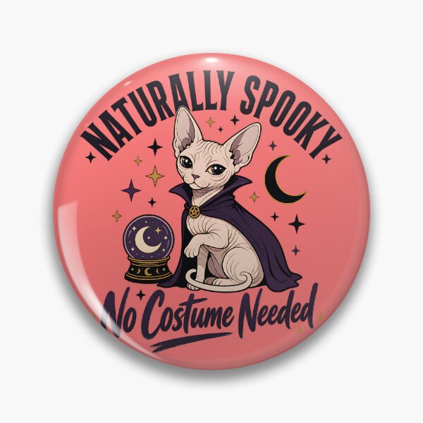 Item preview, Naturally Spooky Sphynx Cat Shirt | Halloween Pet Design designed and sold by MOCH- ART.