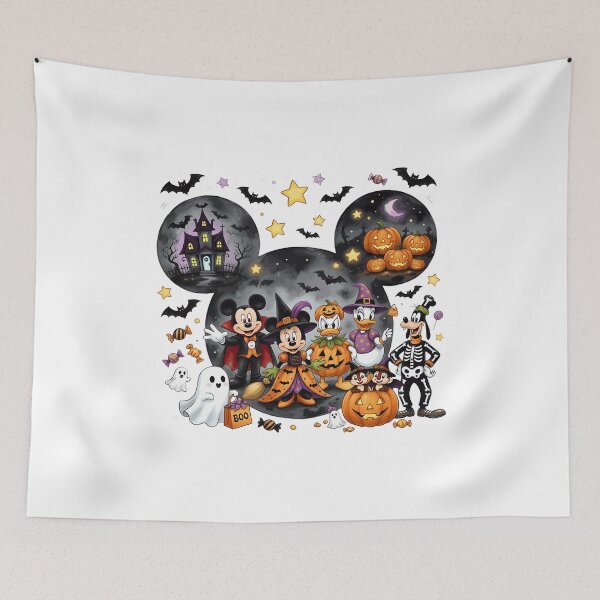 Item preview, Mickey’s Not So Scary Halloween Party Skeleton Crew Design designed and sold by trada826.